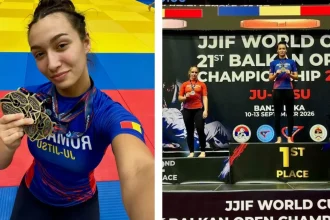 Mădălina Mateșan, triplă campioană balcanică la Jiu Jitsu