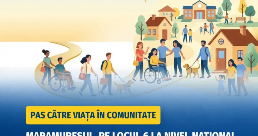 Maramureș, locul 6 pe țară la dezinstituționalizarea adulților cu dizabilități