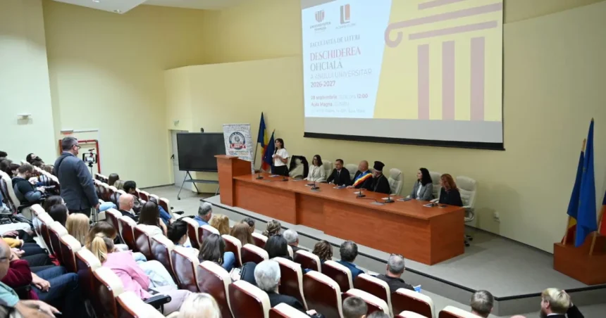 Noul an universitar 2026-2027 a debutat oficial la CUNBM