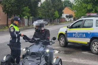 Plimbarea cu ATV-ul s-a soldat cu dosar penal pentru un tânăr din Iadăra
