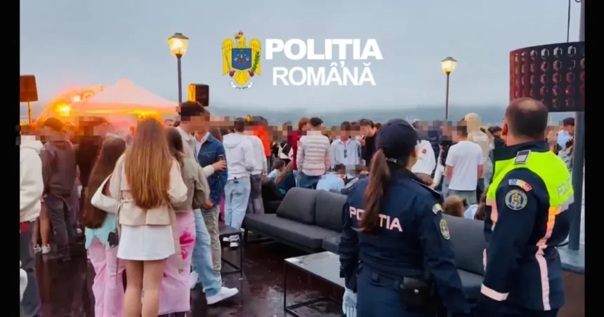Razie de noapte în Baia Mare: Tânără prinsă cu două obiecte periculoase