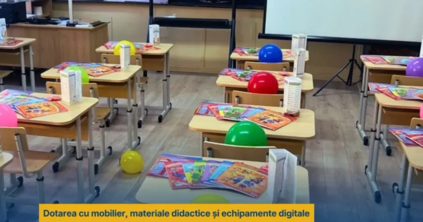 Școală din Maramureș modernizată prin PNRR: clase și laborator digital la Giulești