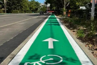 Serviciul Rutier Maramureș: culoarea nu dă prioritate pe pistele de biciclete