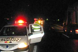 Tânăr de 19 ani beat la volan a lovit un podeț la Vișeu de Jos