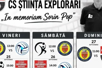 Turneu de volei la Baia Mare în memoria lui Sorin Pop