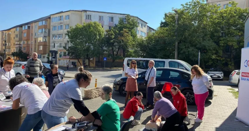 Ziua Mondială a Inimii, sărbătorită în Cartierul Gării din Baia Mare