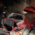 Accident rutier în Târgu Lăpuș. Intervenție pentru degajarea carosabilului
